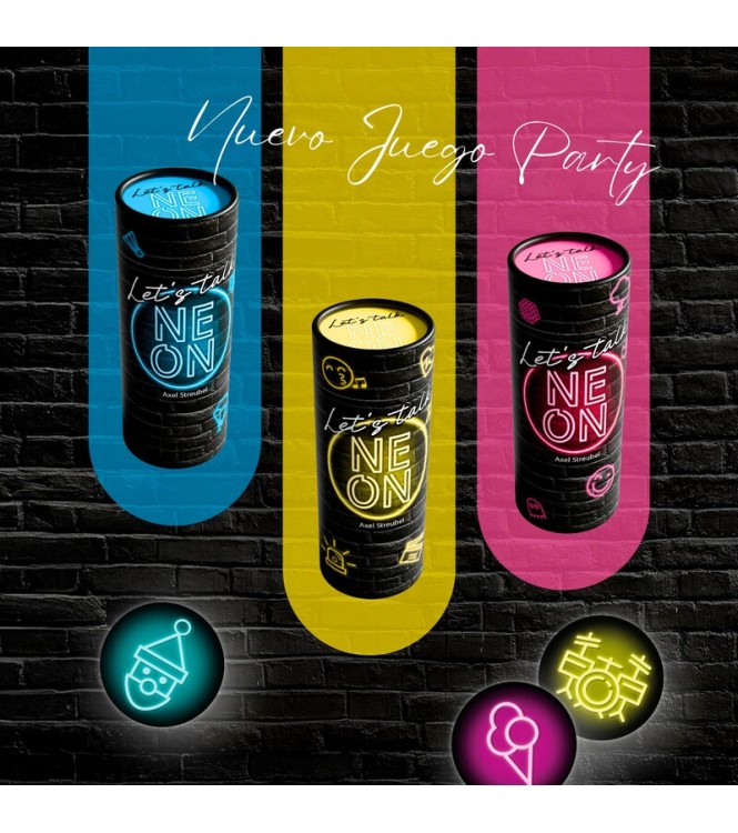 Let`s Talk NEON Azul